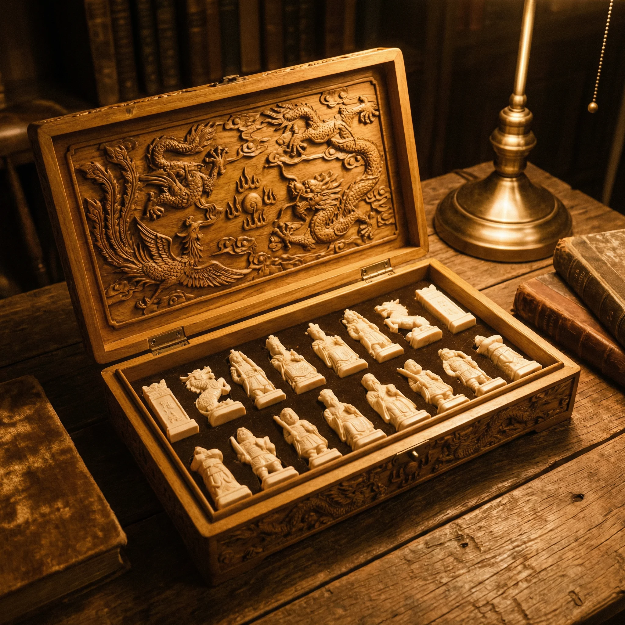 象牙棋子套装 - 德州扑克 珍宝典藏